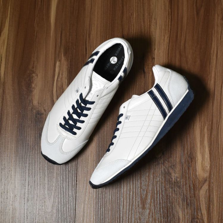 【新品】PATRICK IRIS P.WHT レザー　スニーカー　アイリス　38 アイリス｜IRIS（P.WHT） – PATRICK｜パトリック公式オンライン