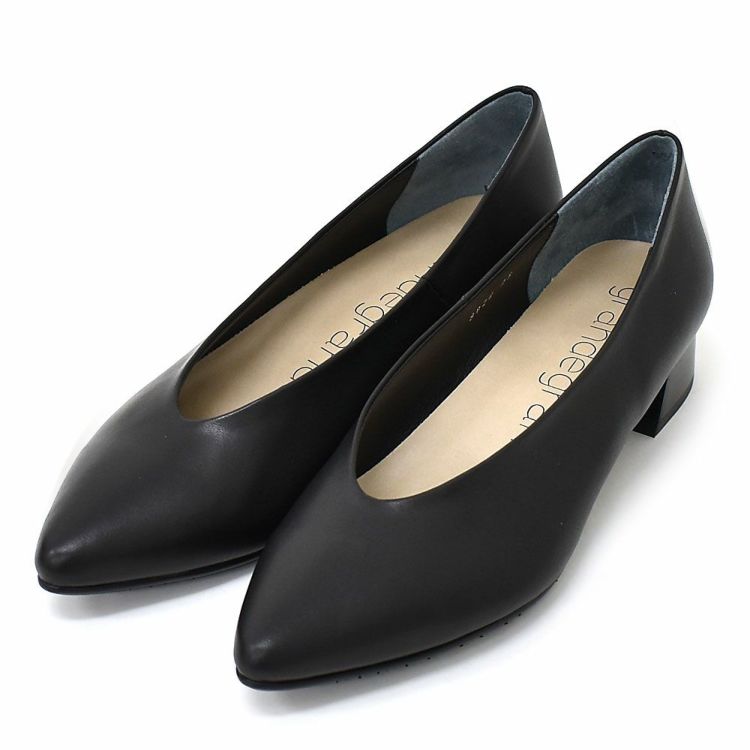 Gabor パンプス サイズ4 ガボール Gabor 幅広コンフォートプレーンパンプス （BL
