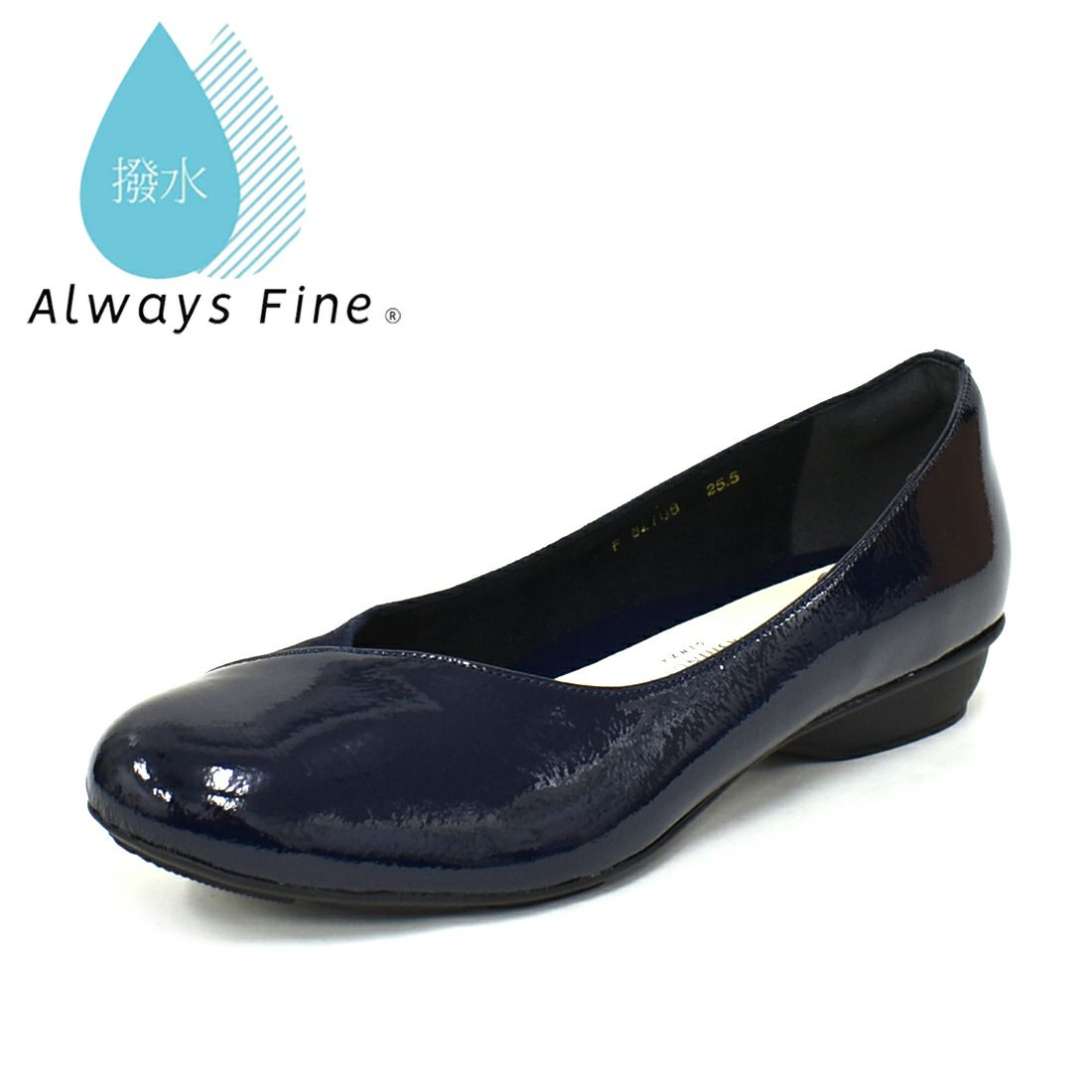 WASHINGTON 晴雨兼用 Vカット ローヒールパンプス|銀座ワシントン 公式