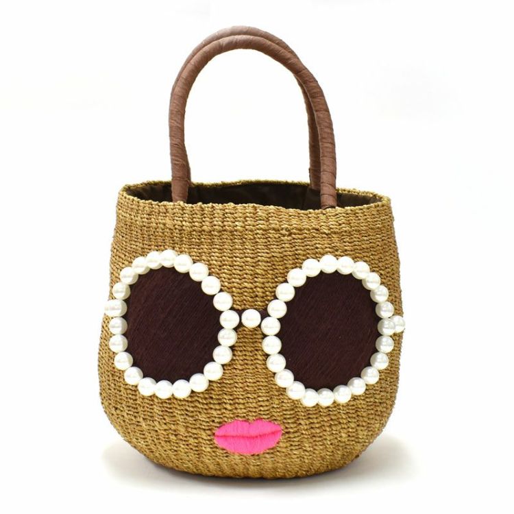 a-jolie 円形籐バッグ a-jolie 円形籐バッグ（a-jolie PEARL BASKET 2WAY BAG BOOK