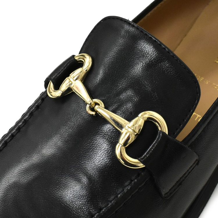 【美品】ブラック　ビットローファー 38サイズ　PASCUCCI PA5393BW000470_hm_thumbM.jpg