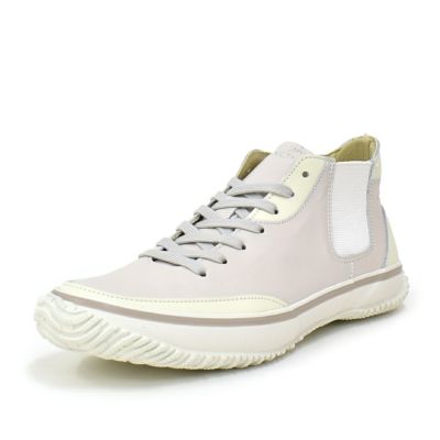 限定先行発売] SPINGLE 国産サイドゴアレザースニーカー|銀座