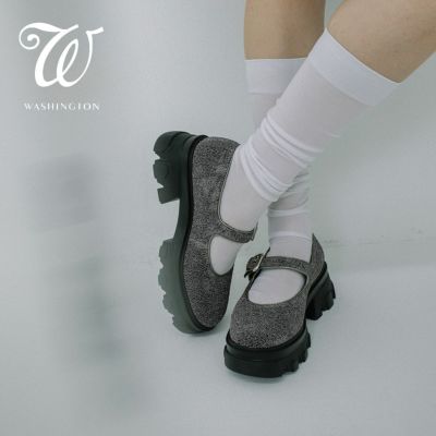 W ワンストラップブロックソールシューズ