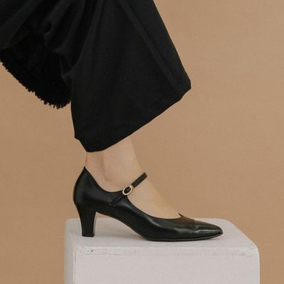 WAKO⭐️銀座和光「クロコダイル」　革靴　パンプス スコッチグレイン SCOTCH GRAIN