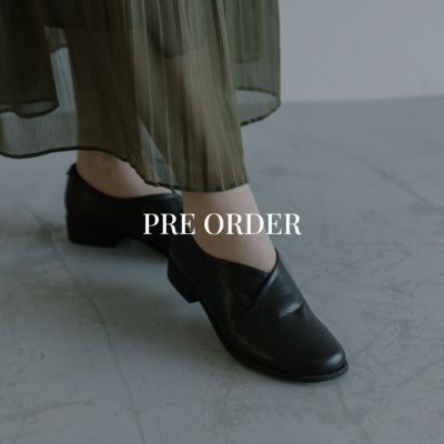 [予約] WASHINGTON 甲深Vカットシューズ　 ※9月中旬入荷予定