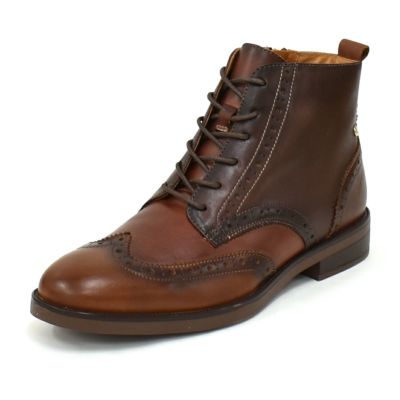 PIKOLINOS ウィングチップショートブーツ