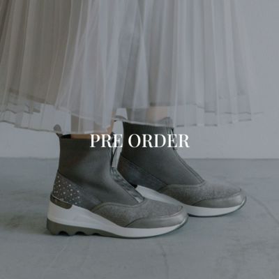 [予約] WASHINGTON センタージップショートブーツ　 ※10月中旬入荷予定