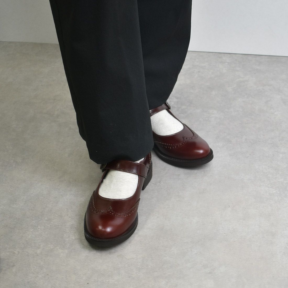 WASHINGTON ウイングチップストラップシューズ|銀座ワシントン 公式サイト