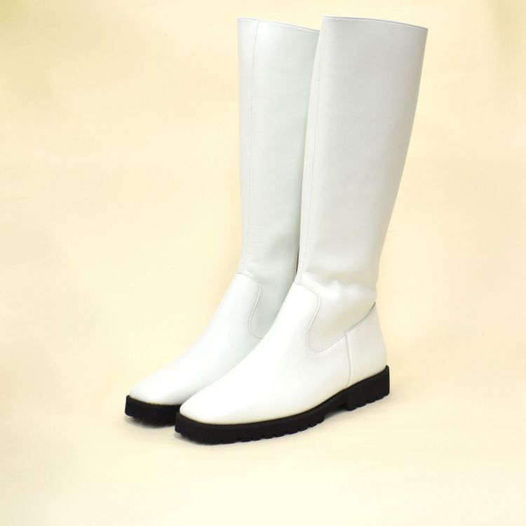 SALE] WASHINGTON 晴雨兼用 スクエアトゥロングブーツ 25cm|銀座