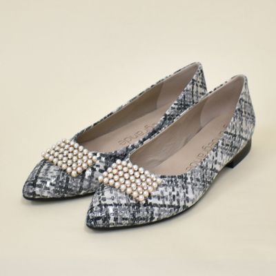 Wフラットローヒール|銀座ワシントン 公式サイト