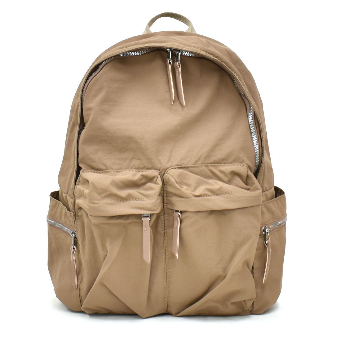 ベージュ ナイロンリュック cache cache 10ポケットナイロンリュック|銀座ワシントン 公式サイト